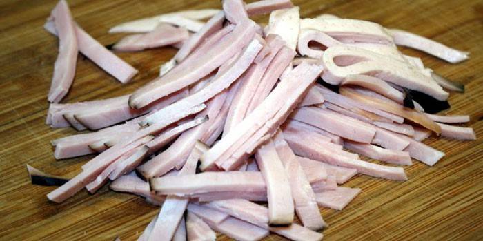 แฮม Julienne