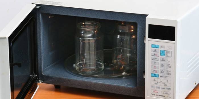 Frascos De Vidro Esterilizado De Microondas