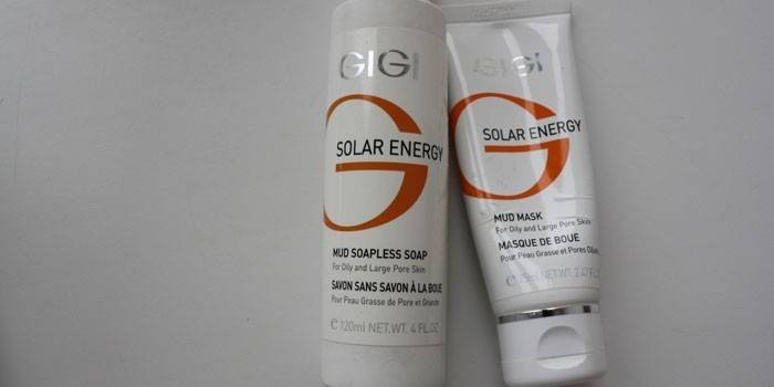 หน้ากากโคลน Ichthyol Solar Energy หน้ากากโคลนพลังงานแสงอาทิตย์ Gigi