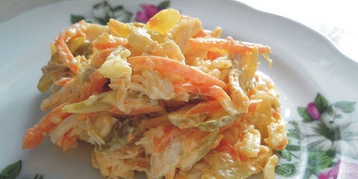 Amanida de Chanterelle