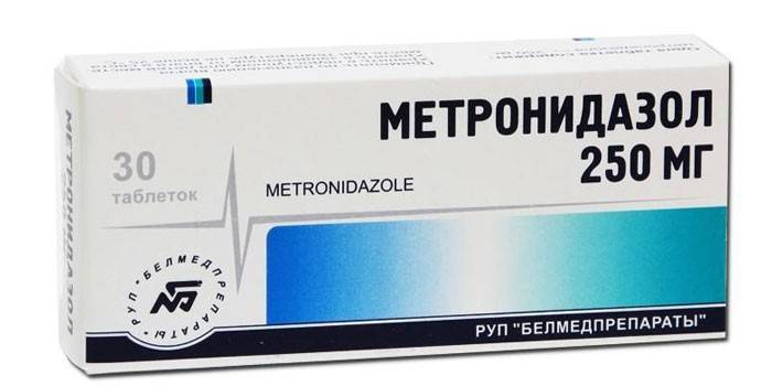 Metronidazol tabletta / csomag