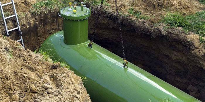 Serbatoio gas verticale Chemet 5