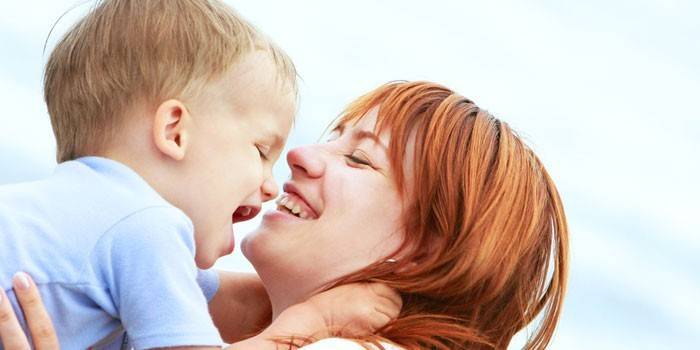 Donna con bambino