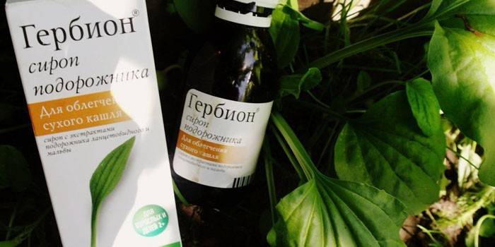 Herbion med plantain