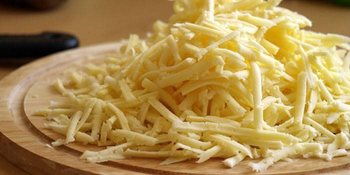 Queso rallado