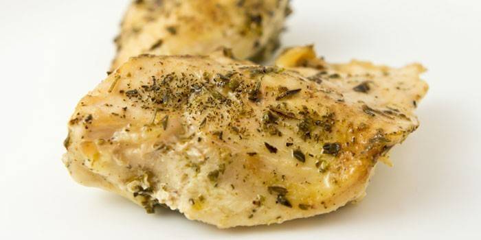 Filetto di pollo al forno alle erbe