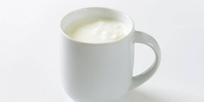 Kefir in una tazza