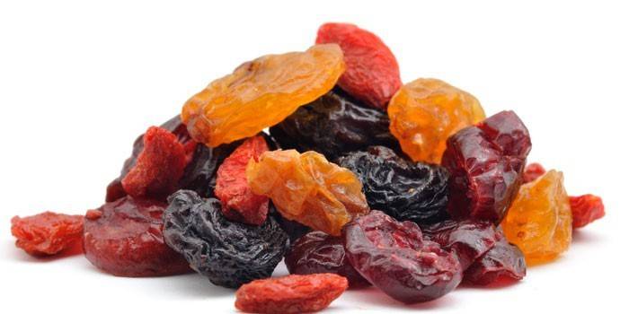 Kuivatut hedelmät ruokavalioon