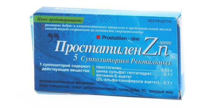 Medicamentul Prostatilen zinc