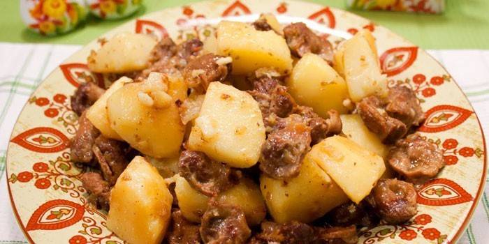 Hühnereintopf Kartoffeln