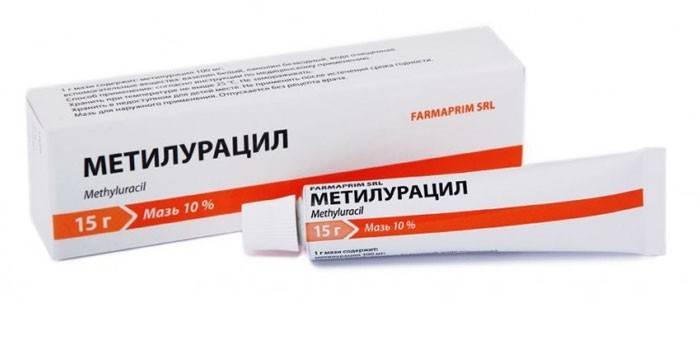 Merhem Metilurasil pakette