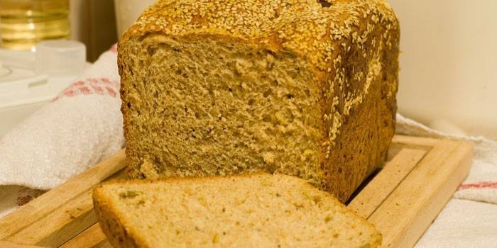 Bánh mì bột ngô ăn kiêng