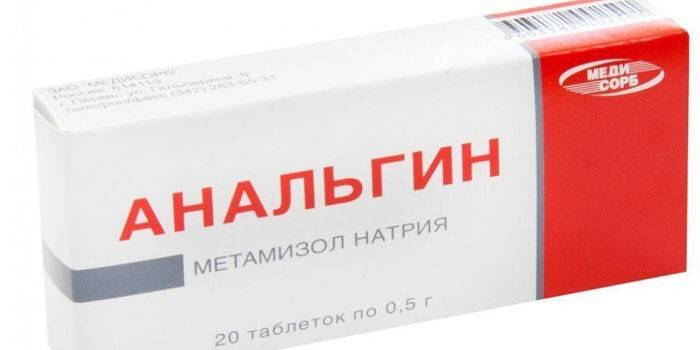Máy tính bảng analgin