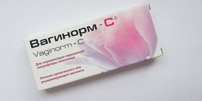 Lumânări Vaginorm-S
