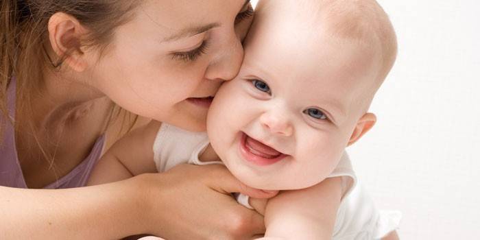 Mulher e bebê