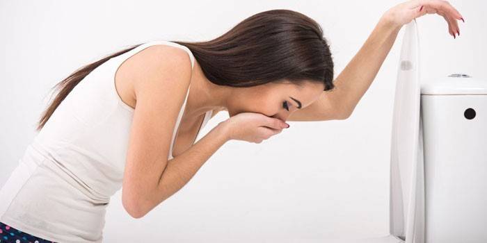 La ragazza è malata