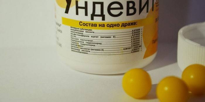 Vitaminok Undevit