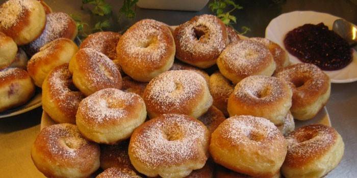 Fertige Donuts