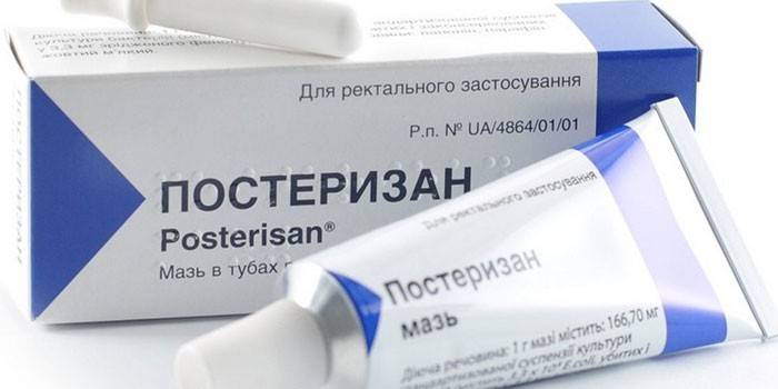 Постеризанов мехлем в опаковка