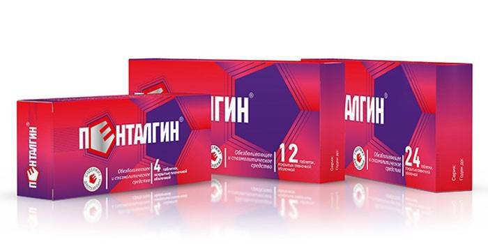 Pentalgin tabletės