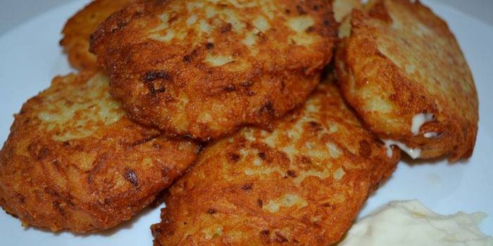 Panqueques de papa