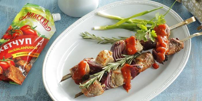Valaisimet kebabilla