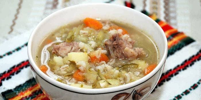 Encurtidos con carne