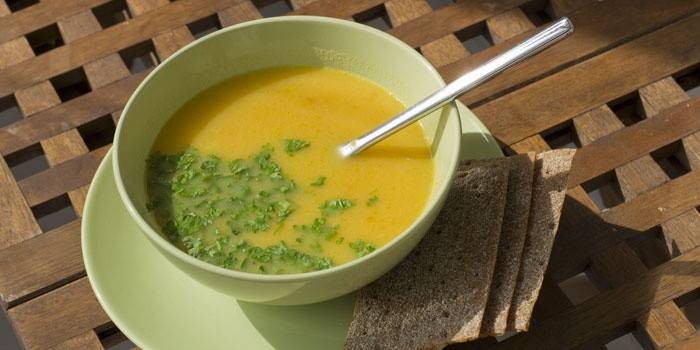 Sopa con verduras