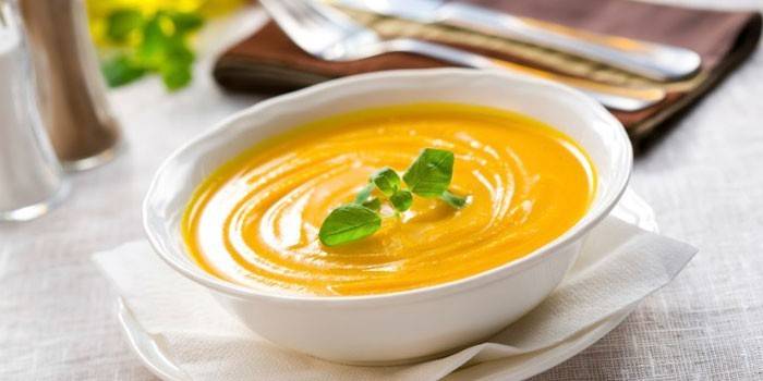 Kürbiscremesuppe