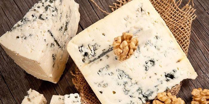Dor queso azul y nueces