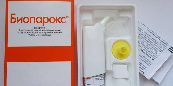 Aerosol bioparox