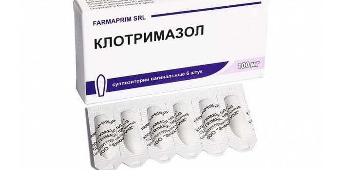 Thuốc đạn clotrimazole