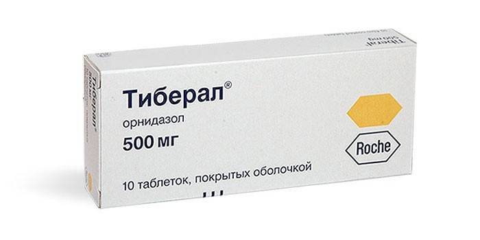 Tiberal δισκία σε πακέτο