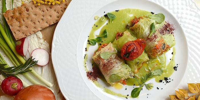 Vegan πιάτο