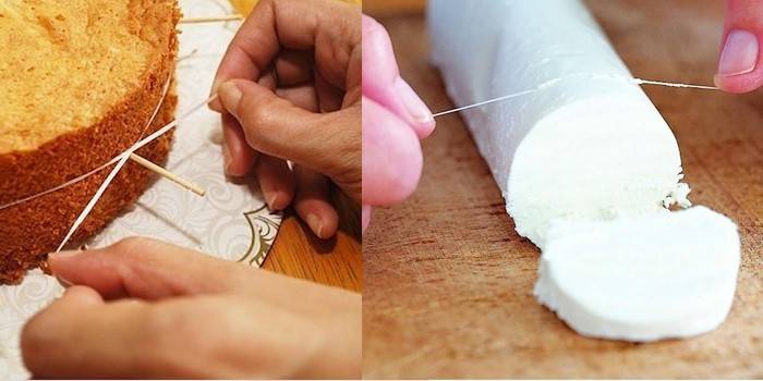 Comment couper une tarte et une barbe à beurre