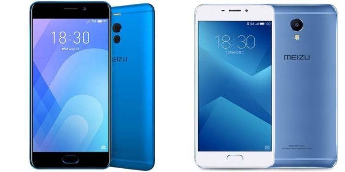 Meizu M5 ja M6 Note