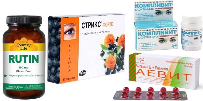 Vitaminok a látás javítására