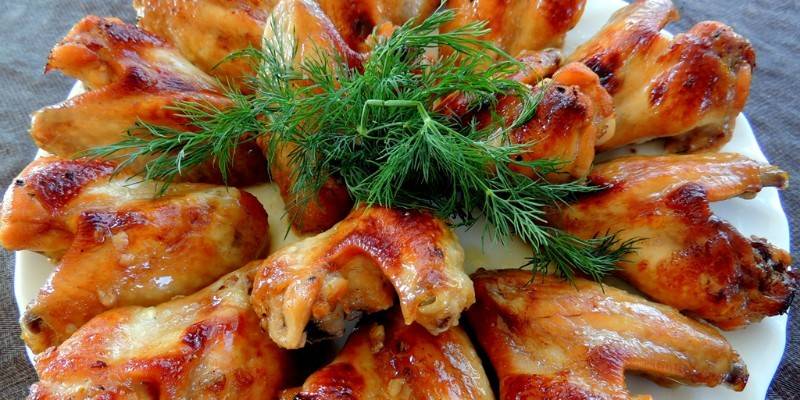 ปีกไก่รสเผ็ด