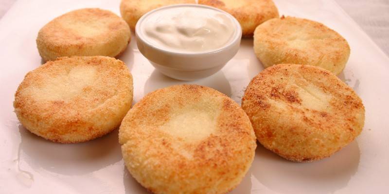 Cheesecakes con panna acida