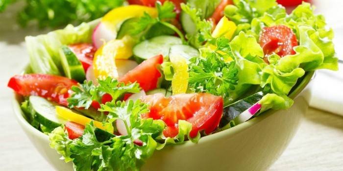 Ensalada de verduras