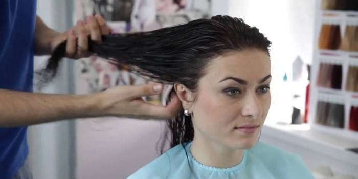 Matu laminēšanas procedūra salonā