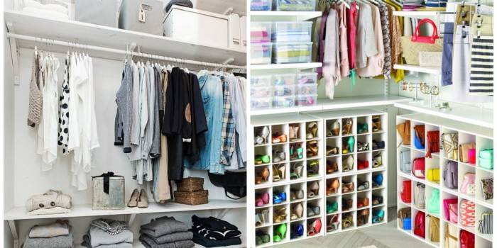 Bonne organisation de la garde-robe