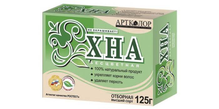 Η Henna είναι άχρωμη