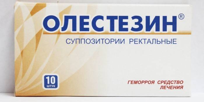 Suppositoires Olestesin