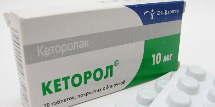Viên Ketorol trong gói