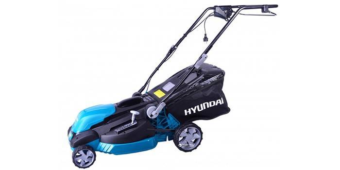 Cortador de grama elétrico da marca Hyundai LE 4200