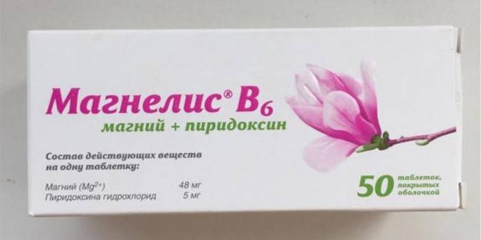 Магнелис-В6 таблетки на опаковка