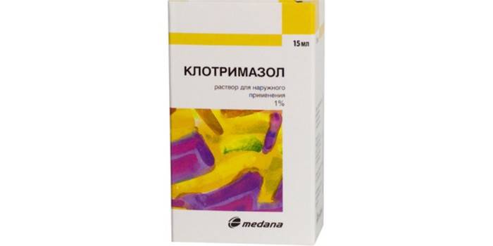 Clotrimazole nella confezione