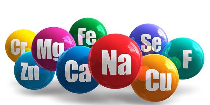 Bolas multicolores con oligoelementos