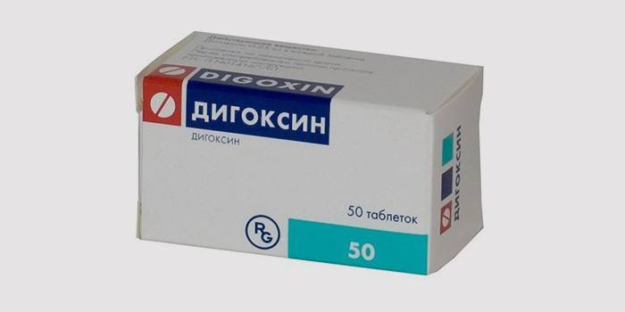 אריזת לוח Digoxin